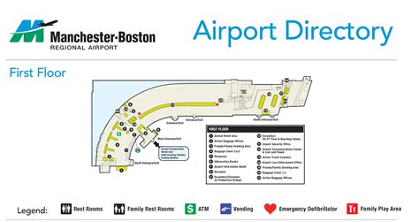 Manchester Airport Terminal Map