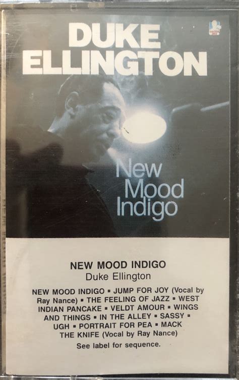 Duke Ellington - New Mood Indigo (1986, Cassette) | Discogs