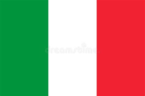 Italy National Flag. Vector Illustration. Rome Stock Vector ...