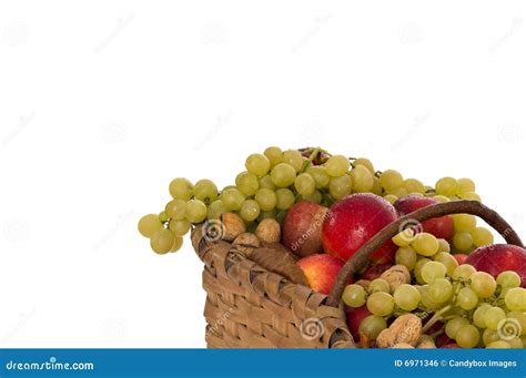 Basket full of fruits stock photo. Image of healthy, agriculture - 6971346