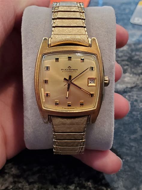 [Identify] Automatic gold Bucherer of unknown vintage : Watches