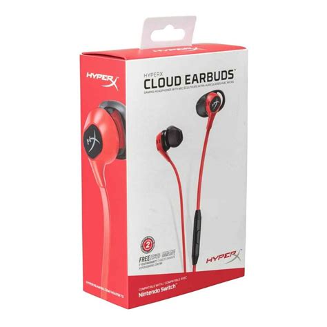 Auriculares Cloud Earbuds Nintendo HX-HSCEB-RD | PCALPORMAYOR PERU