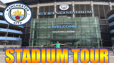 ETIHAD STADIUM TOUR! MANCHESTER CITY! - YouTube