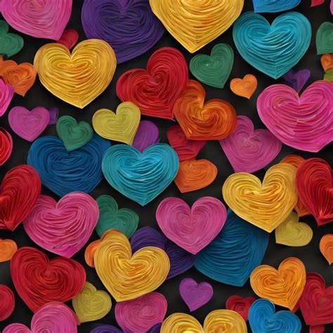 Heart Background Paper Colorful Free Stock Photo - Public Domain Pictures