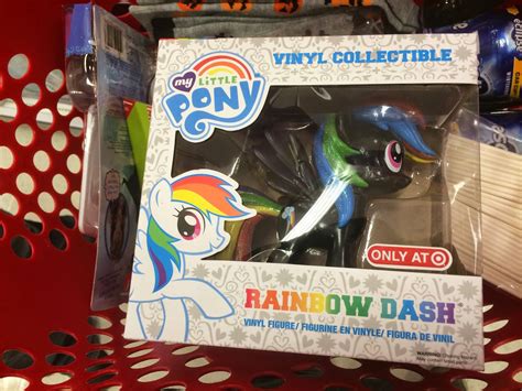 Black Rainbow Dash Funko Vinyl found at Target | MLP Merch