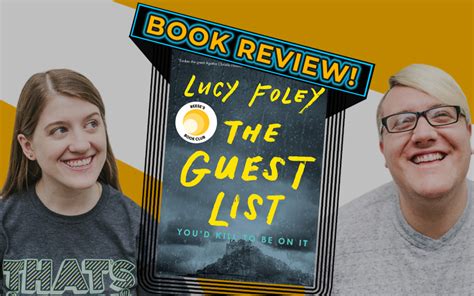 The Guest List by Lucy Foley - AudioShelf - An Audiobook Review Podcast