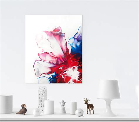 Pouring Print Art Acrylic Abstract - Etsy