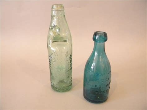 Codd Neck, Marble Pop Bottle, Azure Soda Bottle : Lot 27