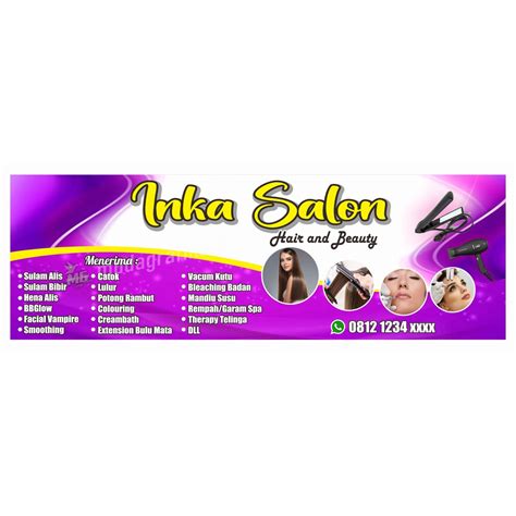 Jual Spanduk Salon /banner Salon Kecantikan | Shopee Indonesia