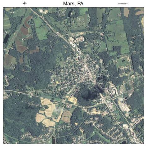 Aerial Photography Map of Mars, PA Pennsylvania