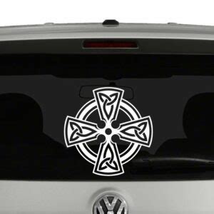 Celtic Cross Vinyl Decal Sticker