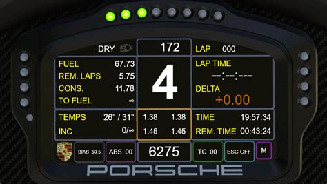 Porsche 911 GT3 Replica Sim Racing Dash Review, 58% OFF