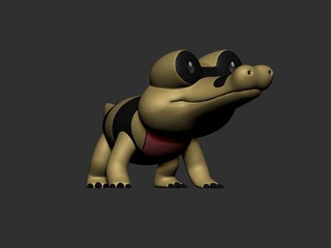 pokemon sandile evolution pack 3D model 3D printable | CGTrader