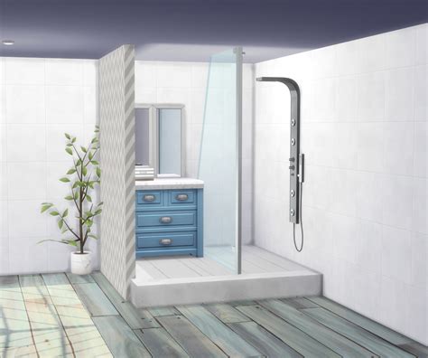 Sims 4 Shower Bathtub CC