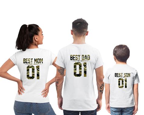 Mom Dad Baby Shirts Family Shirts Matching Family Shirts - Etsy