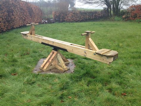 Playground Seesaw | The Wooden Workshop | Oakford, Devon