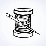 Spool Coloring Pages Coloring sketch template