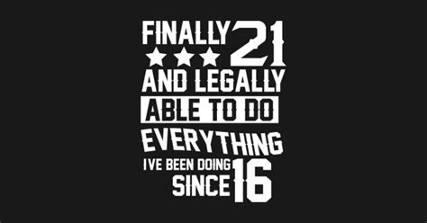 21 Years Old Gift | 21st Birthday - 21 Years - Posters and Art Prints | TeePublic