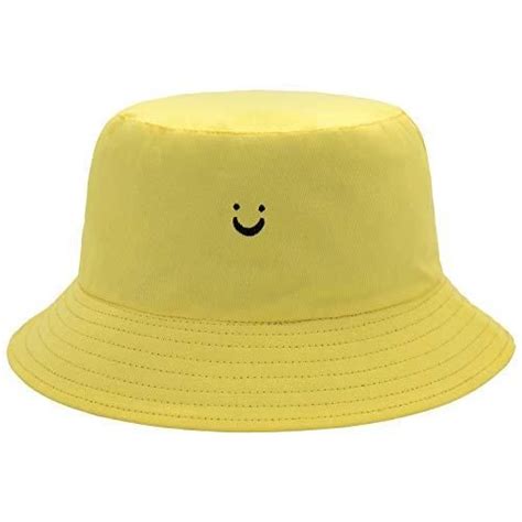 Reversible Bucket Hat - Unisex - Light Blue and Yellow | Bucket hat, Yellow accessories, Yellow ...