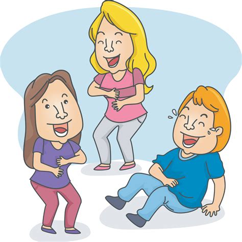 Clip Art Library Kids Free For Download - Laughing People Clipart Png Transparent Png - Full ...