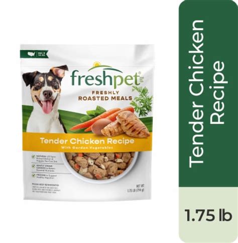 Freshpet Select Roasted Meals Tender Chicken Recipe Dog Food, 1.75 lb ...