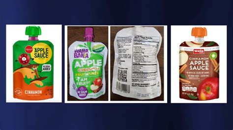 Recall issued for WanaBana, Weis, Schnucks Apple Cinnamon Fruit Puree ...