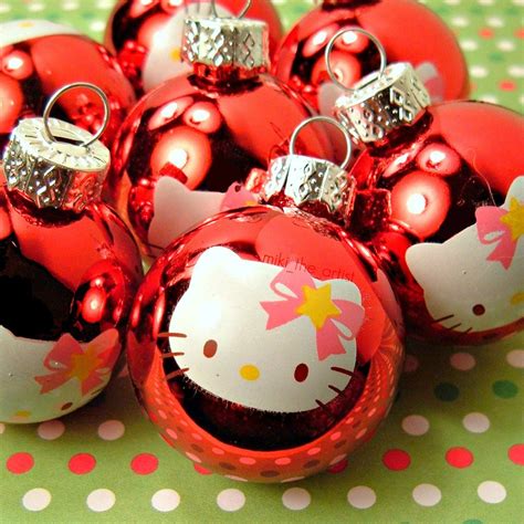 Hello Kitty Christmas Ornaments | I got these today at Targe… | Flickr