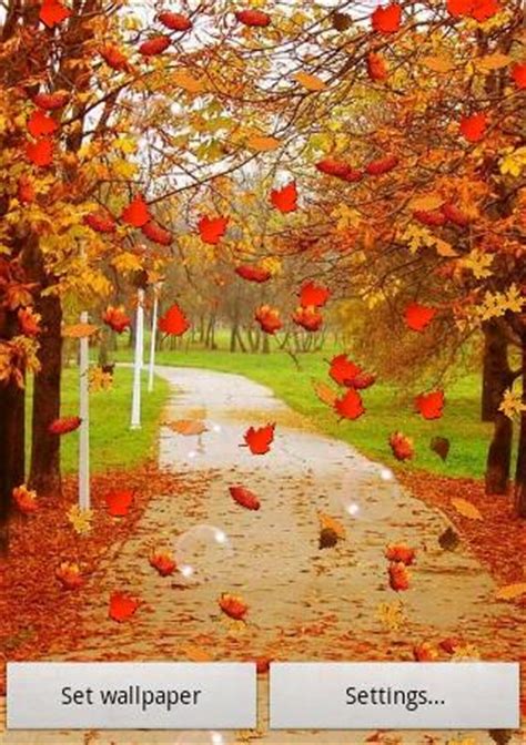 Top 6 Android Autumn Live Wallpapers to Enjoy Falling Leaves