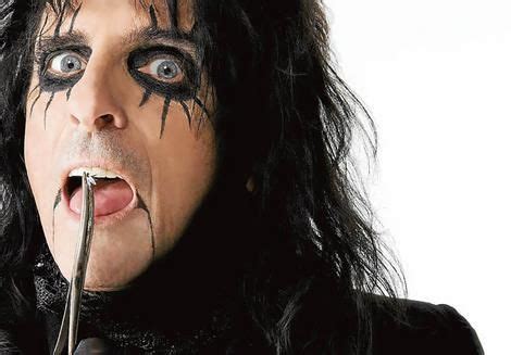 Alice Cooper Makeup | Evergreen rocker: Alice Cooper says he's as edgy as ever and has new ...