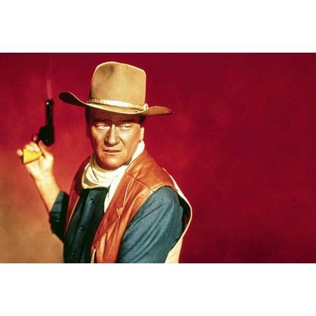 John Wayne Classic Portrait Holding Gun Sons Of Katie Elder 24x36 ...