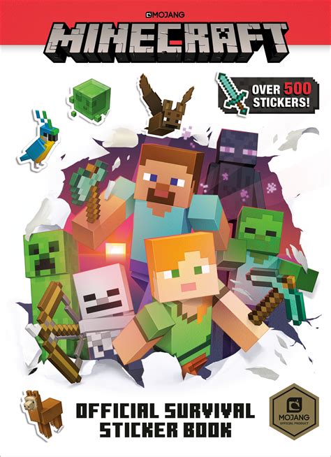 Minecraft Official Survival Sticker Book (Minecraft) - Walmart.com