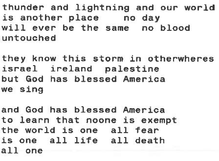 Tuesday 9/11/01 by Lucille Clifton - Poems | Academy of American Poets