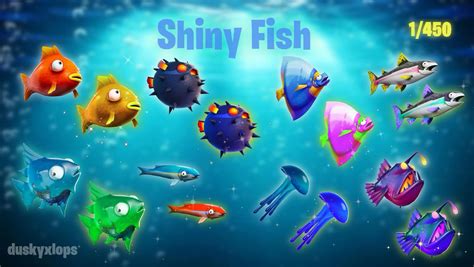 Introducing Shiny Fish! Extremely rare variants of fish you can get ...