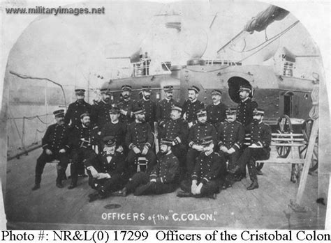 Cristobal Colon. Ship's officers | A Military Photos & Video Website