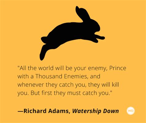 10 Epic Quotes From Watership Down, by Richard Adams - Writer's Digest