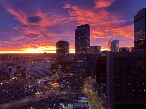 Downtown Denver, Colorado. Urban Views are Scenic Views too : Colorado