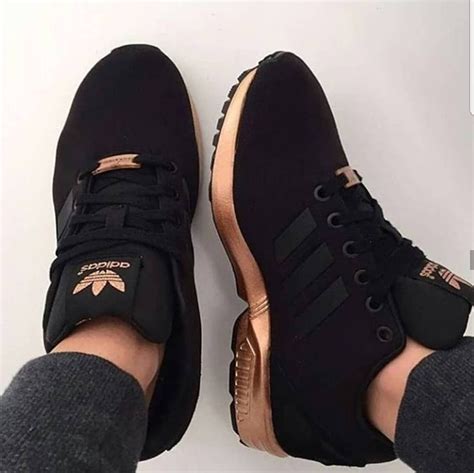 Adidas Flux | Black and Gold | Adidas shoes women, Adidas shoes gold, Black and gold sneakers