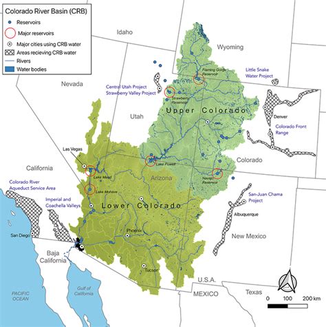 Colorado River Basin Map