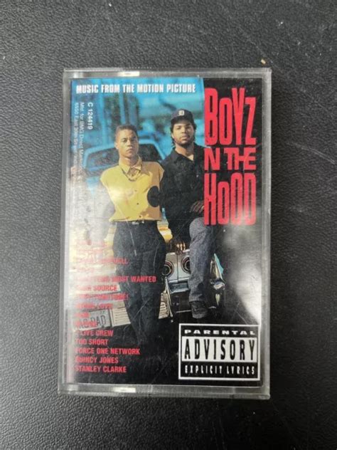 BOYZ N THE Hood Cassette Motion Picture Soundtrack Audio Tape 26643-4 ...