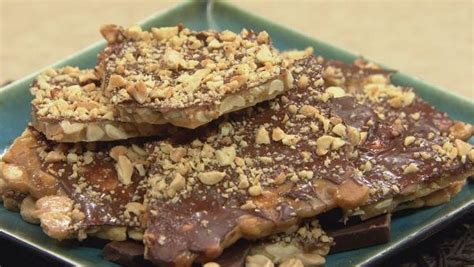 Chocolate Peanut Brittle Recipe | Let's Dish | The Live Well Network