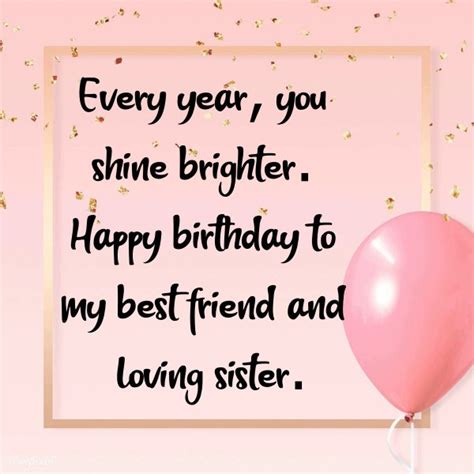 240 Birthday Wishes for Sister - Heart Touching Happy Birthday Sister - Dreams Quote