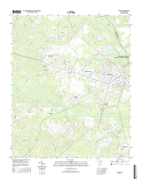 Cheraw State Park Map