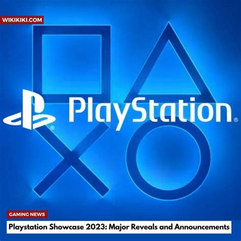 PlayStation Showcase 2023: Major Reveals and Announcements | Playstation, Virtual reality games ...