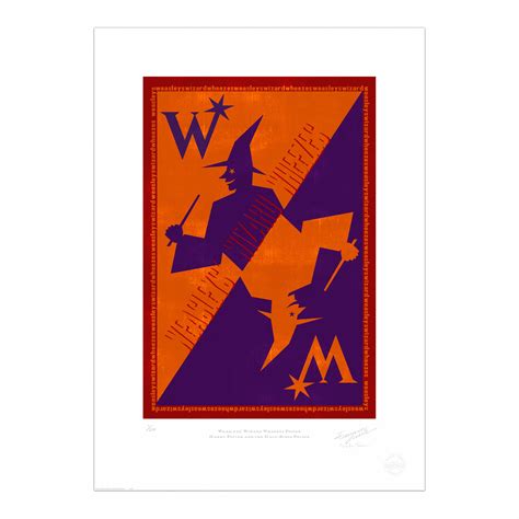 Weasleys' Wizard Wheezes Poster - MinaLima