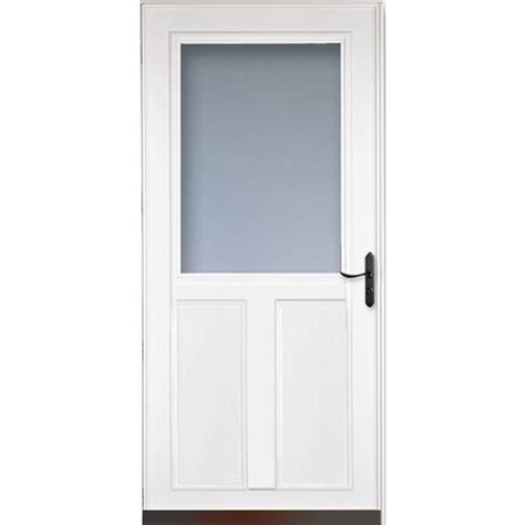 High View Storm Door With Retractable Screen - Storm Doors