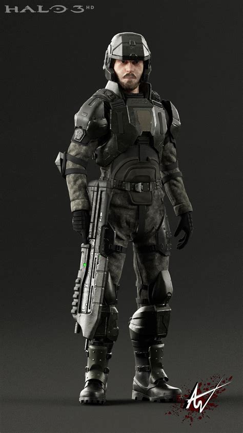 ArtStation - Halo 3 Marine (HD), Abimael Salazar | Halo armor, Halo cosplay, Halo spartan