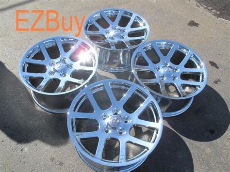 20" New Dodge Ram 1500 SRT 10 Style Set of Four New Chrome Wheels Rims 2223 Parts for Sale ...