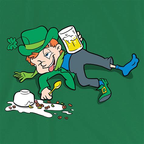 Lucky Charms Tipsy Leprechaun Unisex T-shirt - Etsy UK