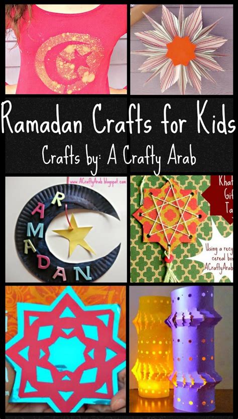 6 Ramadan Crafts for Kids from "A Crafty Arab"