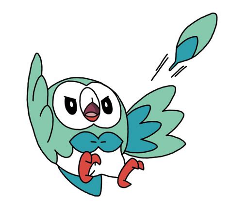 Shiny Rowlet by Bluestarcraft on DeviantArt